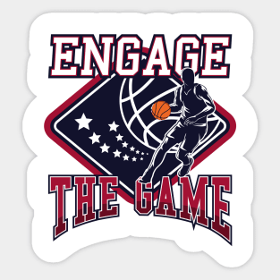 Basketball Sport | Engage The Game Sticker